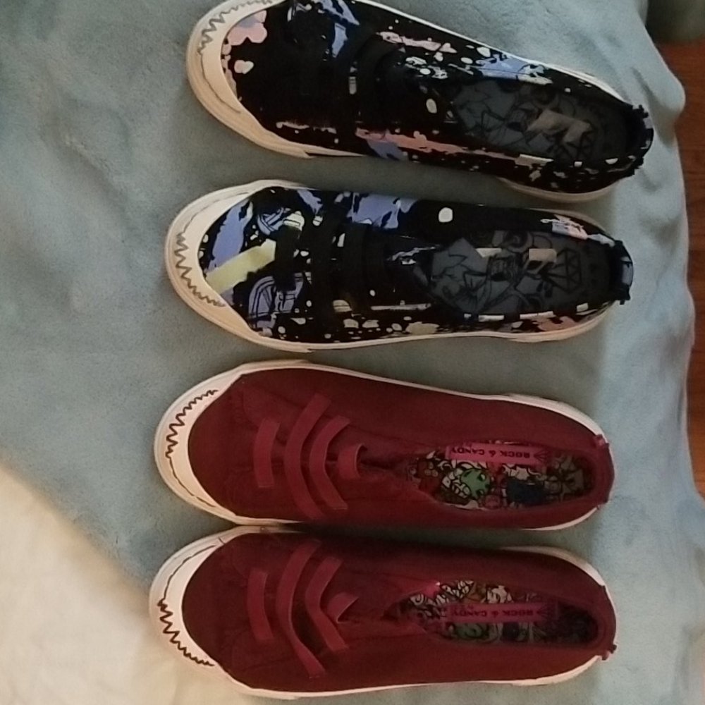 Rock and Candy slip on sneakers